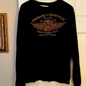 Navy Ralph Lauren sweatshirt